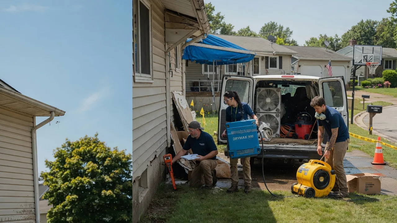 Ceiling Leak Cleanup in Sargeant, MN near me